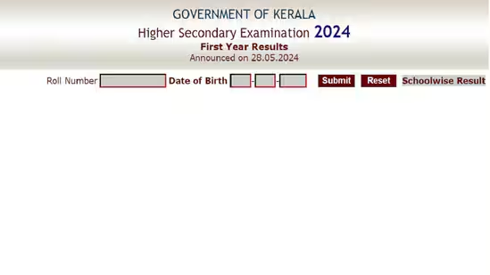 DHSE Plus One Result 2024