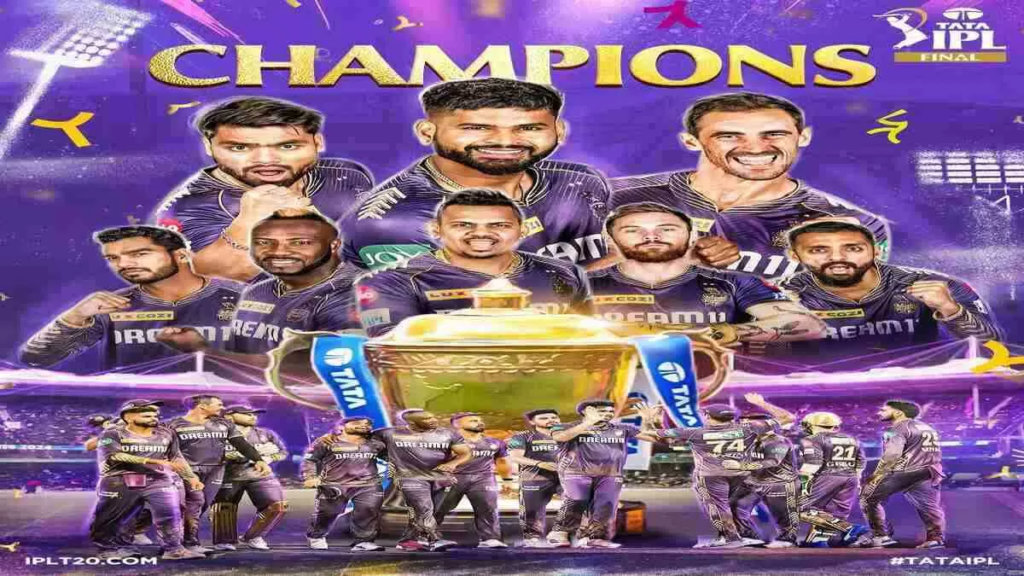 ipl 2024 KKR Beats SRH in Finals