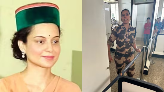 Kangana Ranaut Slapped by CISF Guard