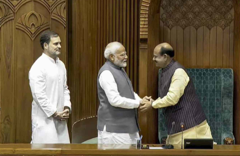 PM Modi Applauds Om Birla’s Historic Re-election as Lok Sabha Speaker