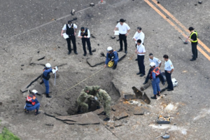 wwii bomb japan airport